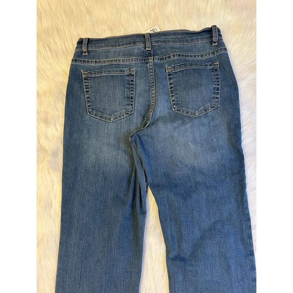The Children's Place Skinny Jeans Girl's Size 12‎ Blue Denim Adjustable Waist